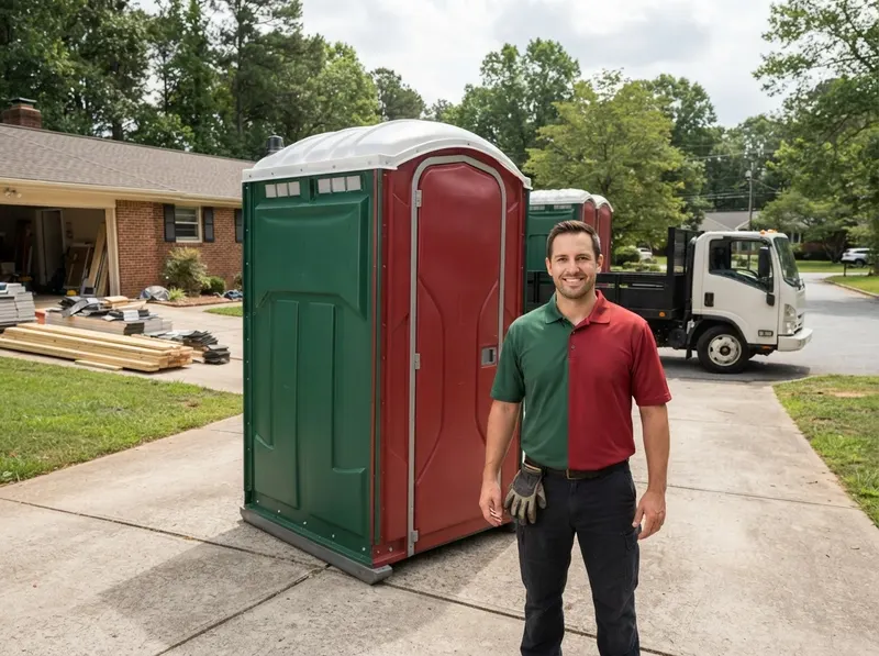 Construction Site Toilet Rental in Cary, NC